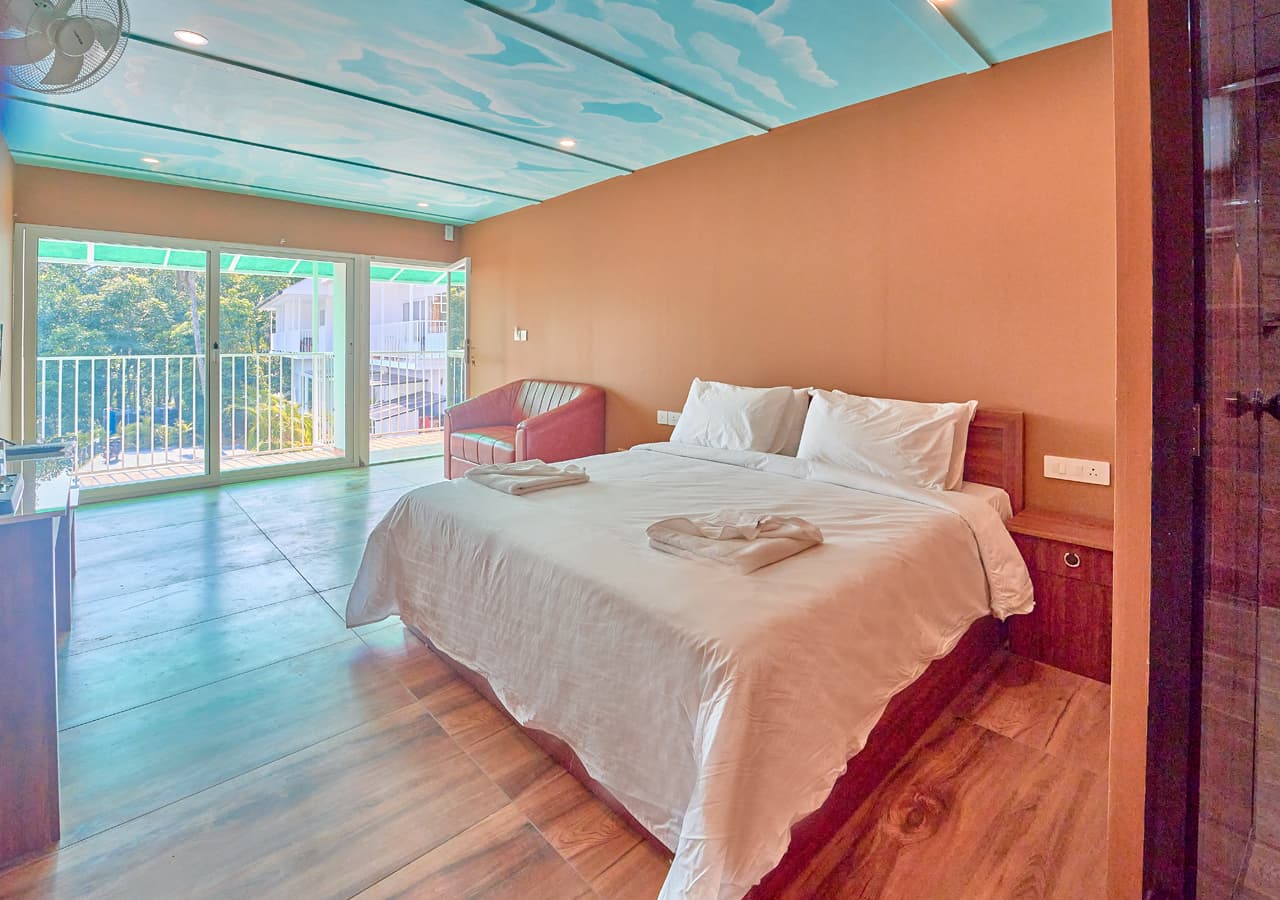 Wooden AC Room